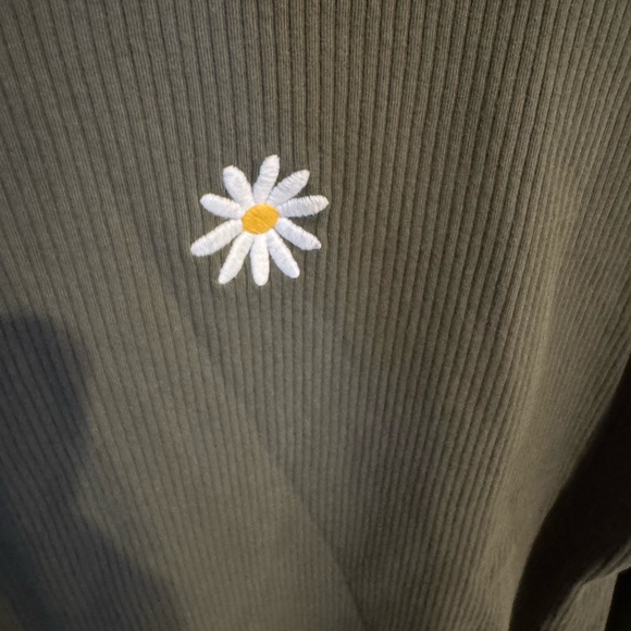 Wild Fable womens long sleeve shirt, green, xxl - Picture 2 of 5